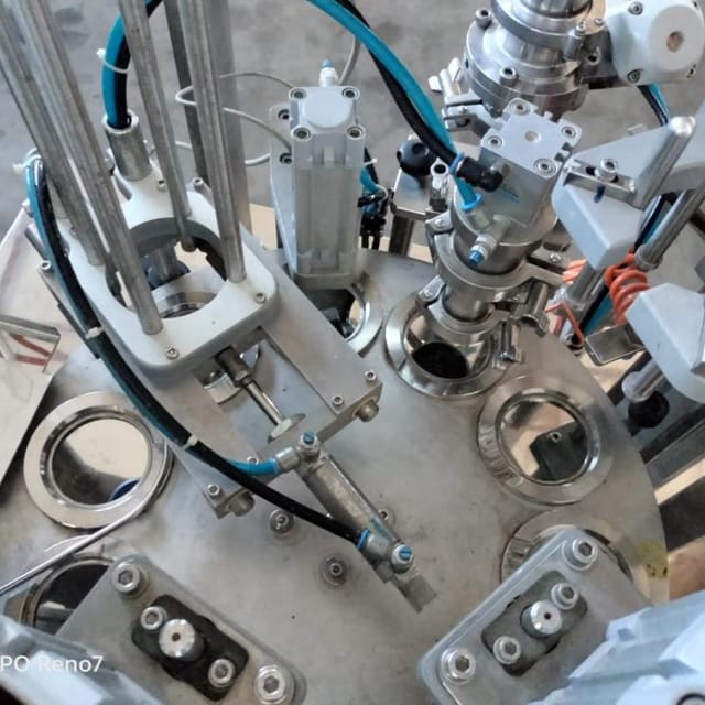 Фасовщик ДМТ-750 паштета в ламистер упаковку 75мм (паштет 100 гр) инв.9713