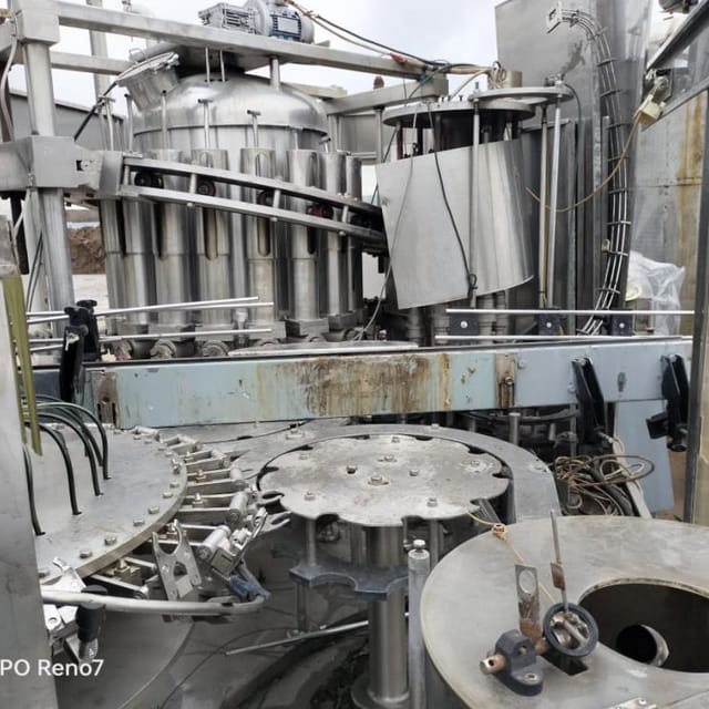 Триблок розлива HAN 24/18/6 молока в ПЭТ 1л, 38мм инв.9373