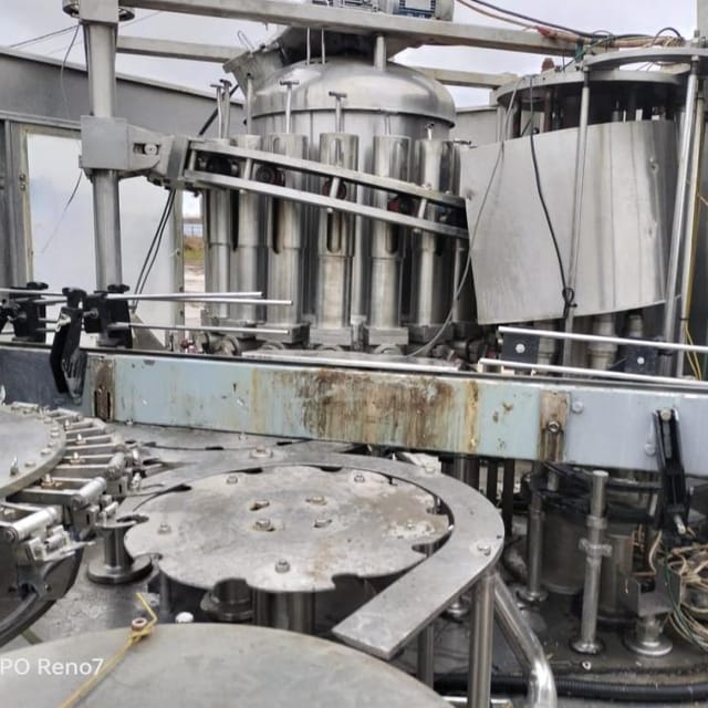 Триблок розлива HAN 24/18/6 молока в ПЭТ 1л, 38мм инв.9373