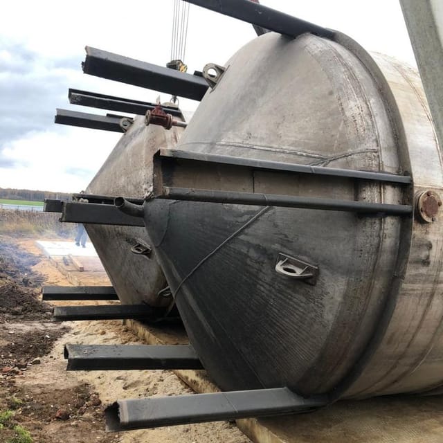 Емкость с рубашкой А9-КЕН 50куб.м. инв.9596