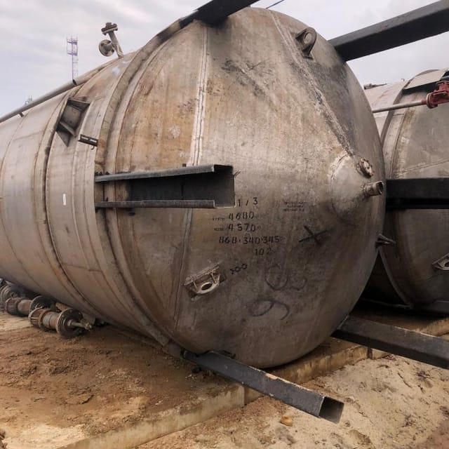 Емкость с рубашкой А9-КЕН 50куб.м. инв.9591