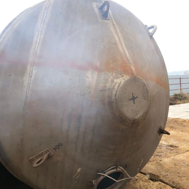 Емкость с рубашкой А9-КЕН 50куб.м. с дефектом инв.9547