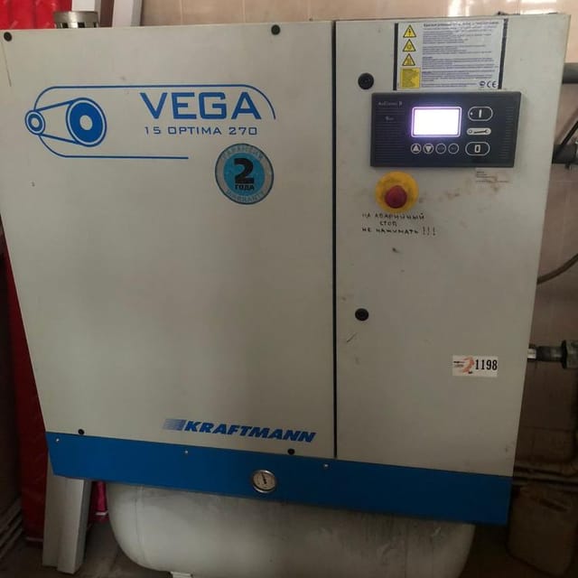 Компрессор  VEGA 15 OPTIMA 270 инв.1198