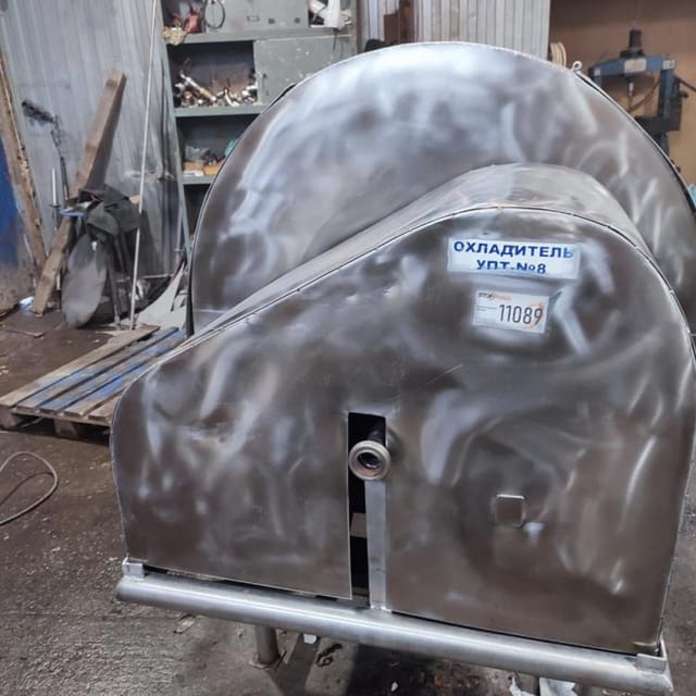 Охладитель творога УПТ с нерж рамой инв.11089