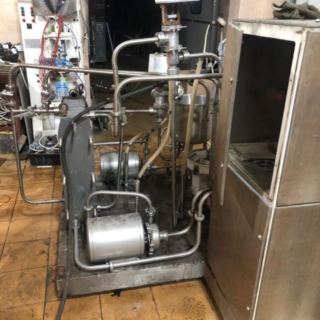 Пастеризатор ПМР, Сепаратор Ж5-ОСЦП-1 (на раме) инв.9370