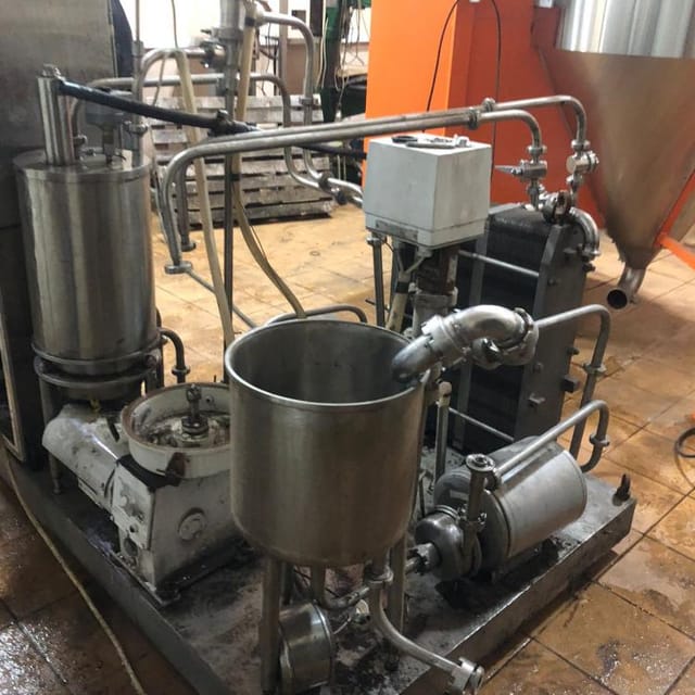 Пастеризатор ПМР, Сепаратор Ж5-ОСЦП-1 (на раме) инв.9370