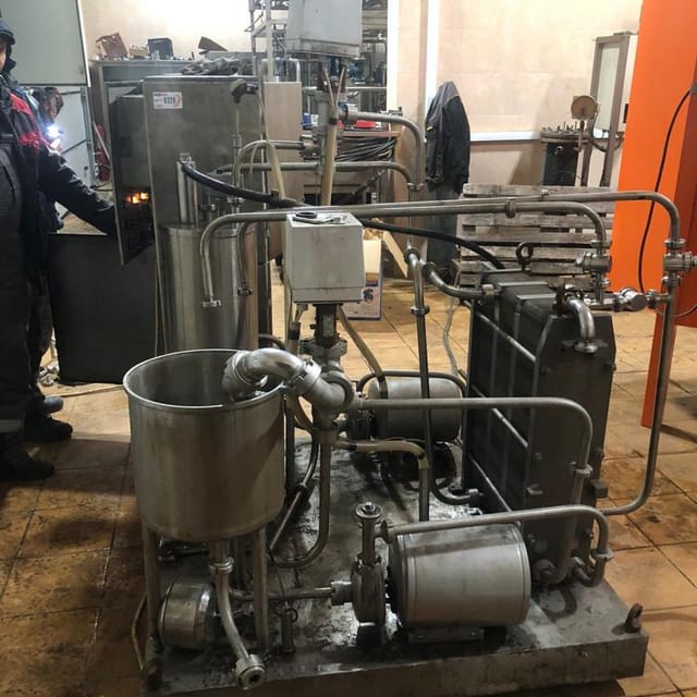 Пастеризатор ПМР, Сепаратор Ж5-ОСЦП-1 (на раме) инв.9370