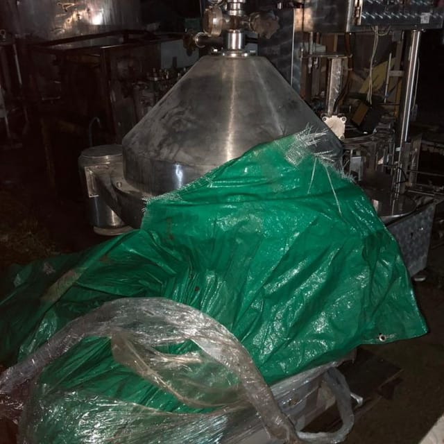 Сепаратор для очистки сыворотки Ж5-ОХ2-С 10т ПЛАВА инв.11910