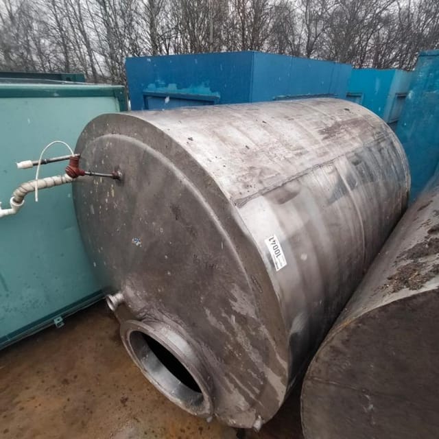 Емкость 2000л с рубашкой инв.10041