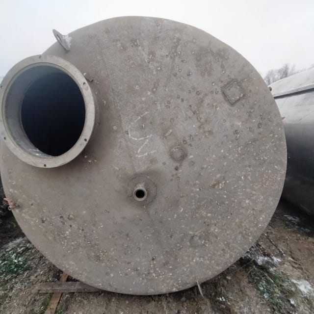 Ёмкость 6000л с рубашкой инв.10031