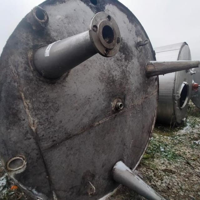 Ёмкость 6000л с рубашкой инв.10031