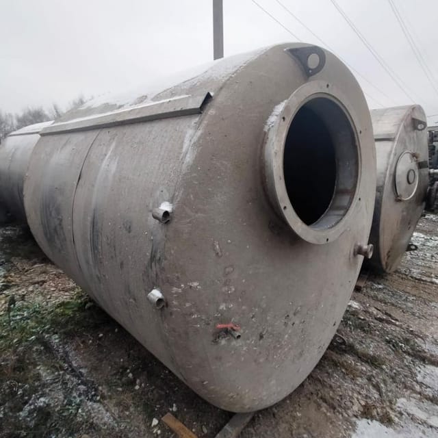 Ёмкость 6000л с рубашкой инв.10031