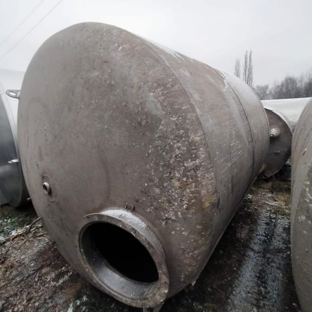 Ёмкость 6000л с рубашкой инв.10032