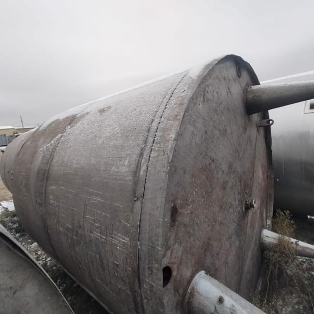 Ёмкость 6000л с рубашкой инв.10032