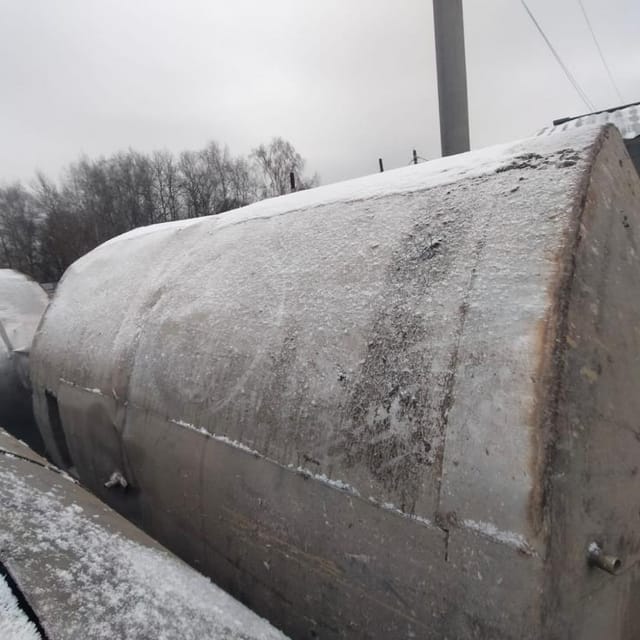 Ёмкость 6000л с рубашкой инв.10191