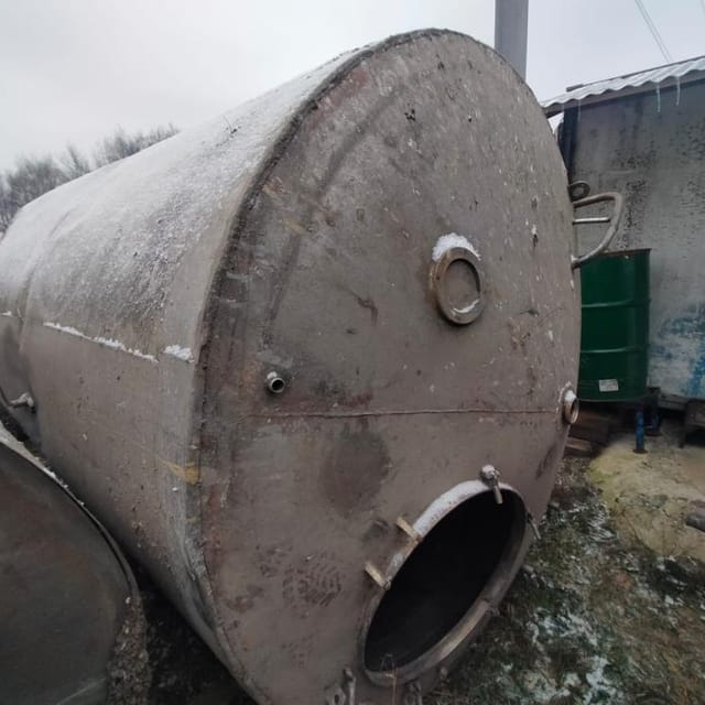 Ёмкость 6000л с рубашкой инв.10191