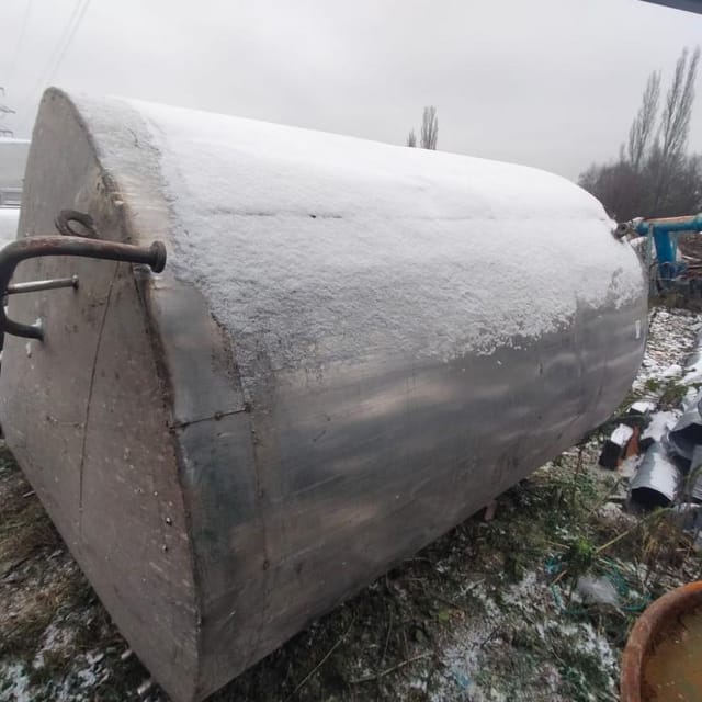 Ёмкость 6000л с рубашкой инв.10191