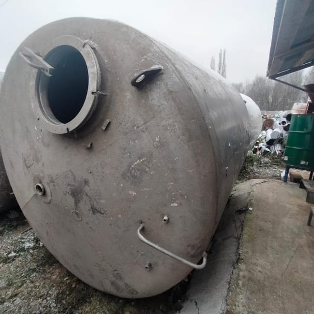 Ёмкость 6000л с рубашкой инв.10192