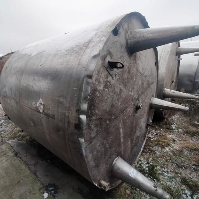 Ёмкость 6000л с рубашкой инв.10192