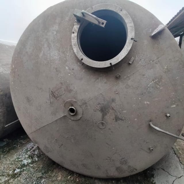 Ёмкость 6000л с рубашкой инв.10192