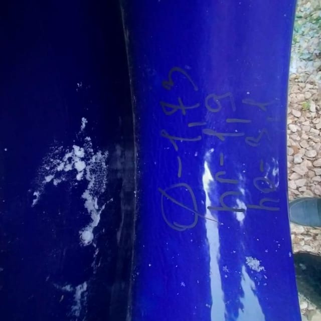 Сборник эмалированный 4м3 инв.10168