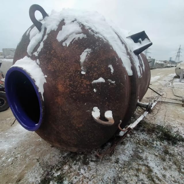 Сборник эмалированный 4м3 инв.10168