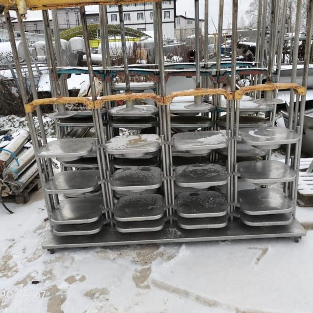 Пресс сырный площадки из чугуна Е8-ОПГ  инв.9570