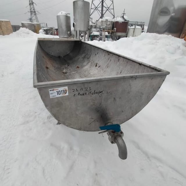 Ванна творожная 800л инв.10109