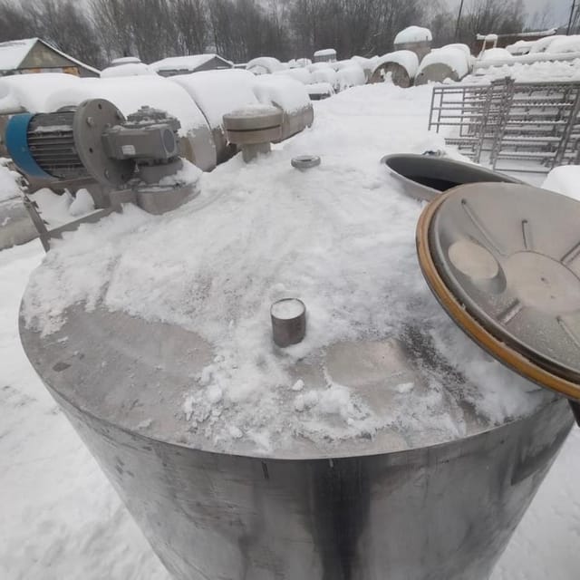 Ёмкость термос с мешалкой 2,2м3 Pietribiasi(Италия) инв.10120