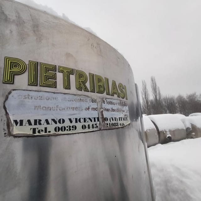 Ёмкость термос с мешалкой 2,2м3 Pietribiasi(Италия) инв.10120