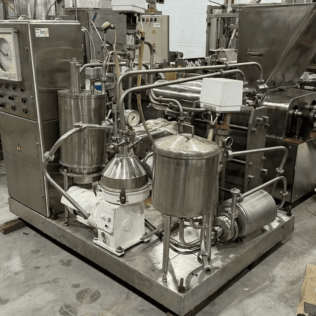 Пастеризатор ПМР, Сепаратор Ж5-ОСЦП-1 (на раме) инв.9370