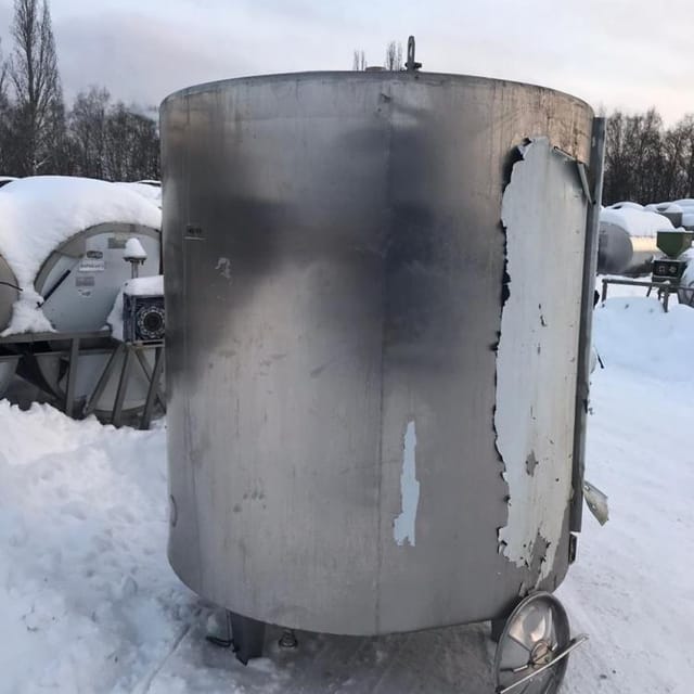 Емкость с рубашкой 2,5куб.м инв.10125