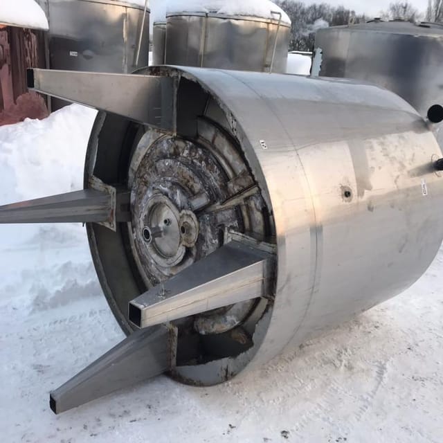 Емкость с рубашкой 2,5куб.м инв.10127