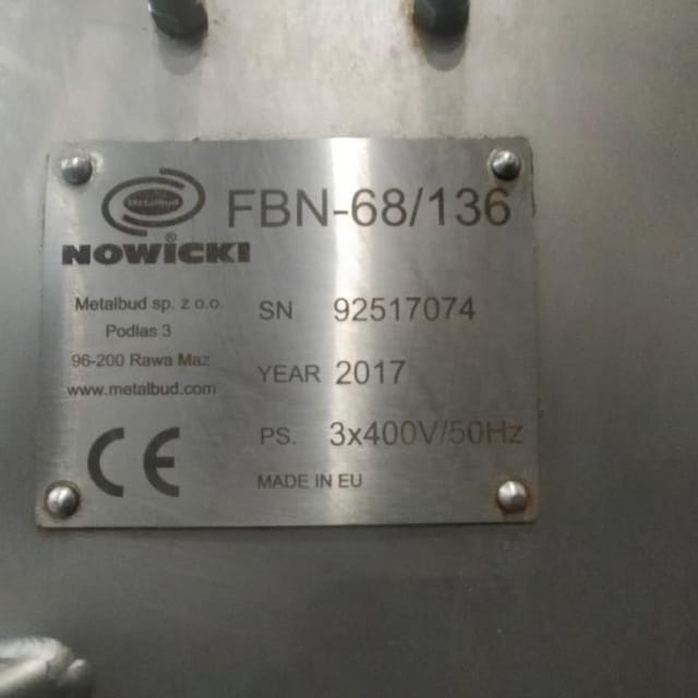 Иньектор NOWICKI MHM-68/204F -272 иглы(68х4) инв.11815