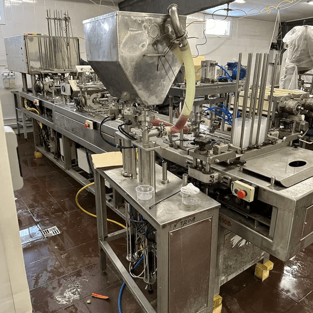 Фасовочный автомат творога в стаканчик 95мм Паст Пак 2Л.