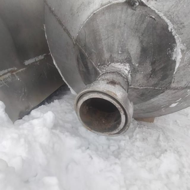 Ёмкость 5м3 одностенка с конусом инв.10142