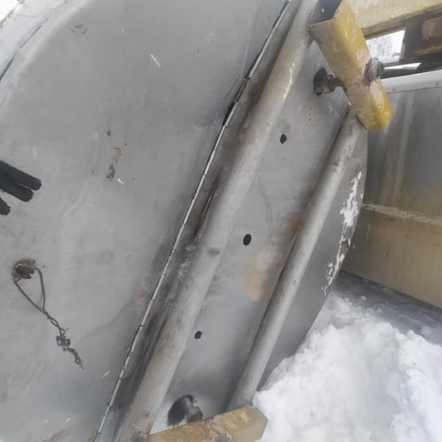 Ёмкость 5м3 одностенка с конусом инв.10142