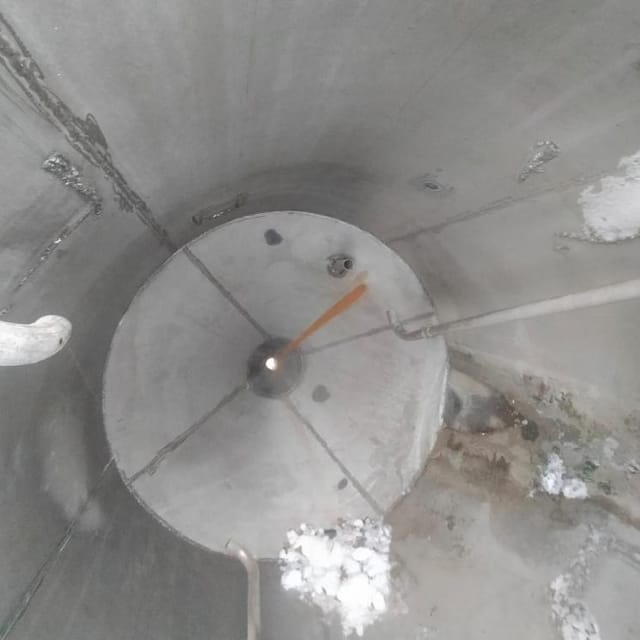 Ёмкость 5м3 одностенка с конусом инв.10142