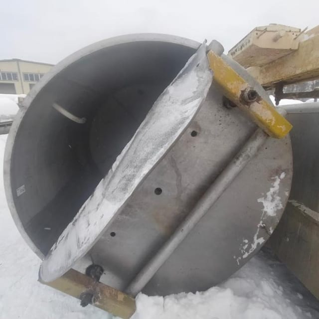 Ёмкость 5м3 одностенка с конусом инв.10142