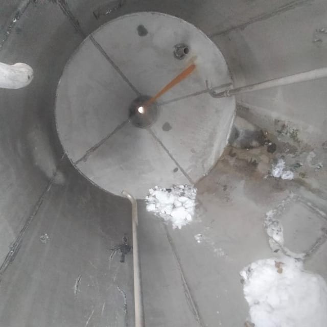 Ёмкость 5м3 одностенка с конусом инв.10142