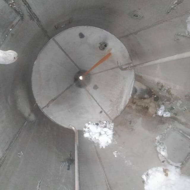 Ёмкость 5м3 одностенка с конусом инв.10142