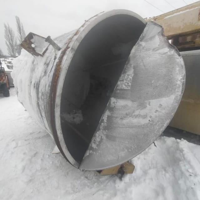 Ёмкость 5м3 одностенка с конусом инв.10142