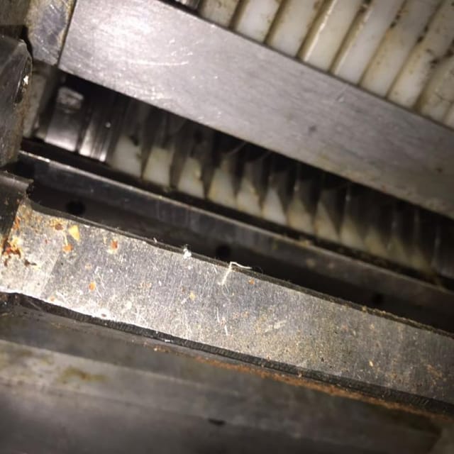 Шпигорезка, слайсер для производства лапши.инв.10208