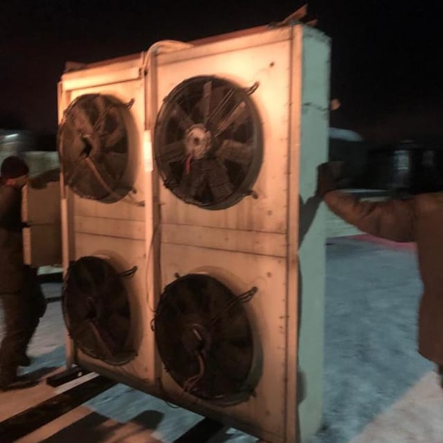 Конденсаторы для холодильной установки инв.11897