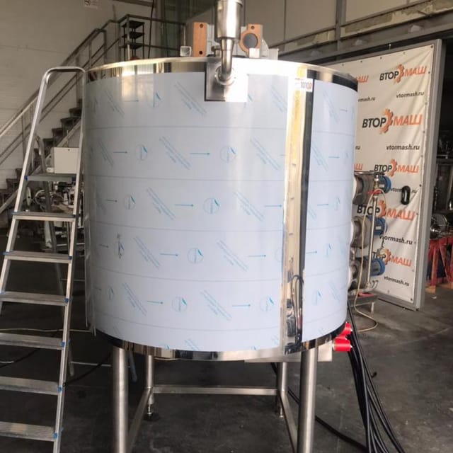 Емкость новая ВДП-1000л с рубашкой, ТЭН на 40кВт ПОД ЗАКАЗ