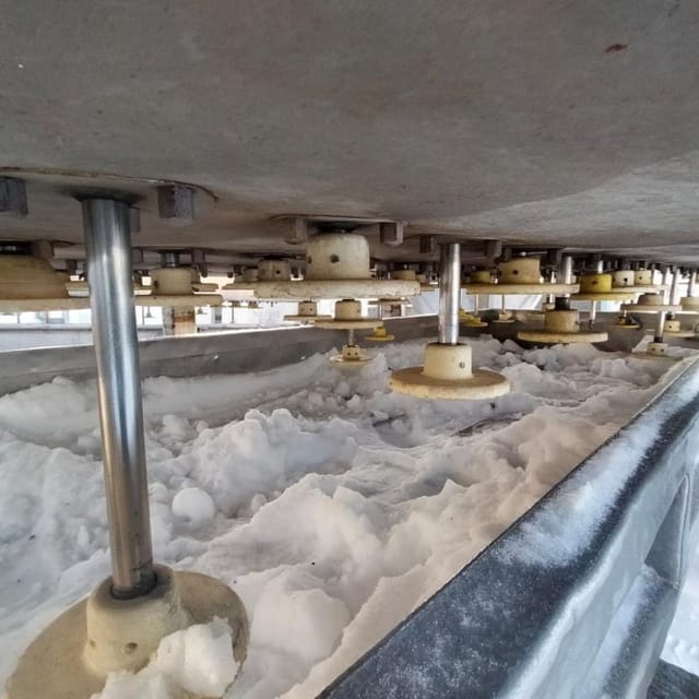 Пресс сырный туннельный 40 головок инв.10236