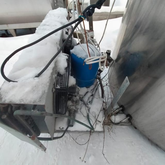 Танк охладитель ALFA LAVAL 1200л  инв.10230