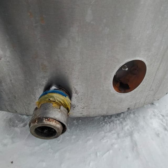 Танк охладитель ALFA LAVAL 1200л инв.10231