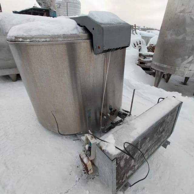 Танк охладитель ALFA LAVAL 1200л инв.10231