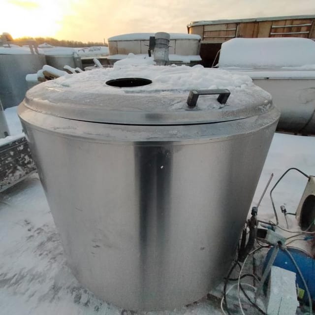 Танк охладитель ALFA LAVAL 1200л инв.10234